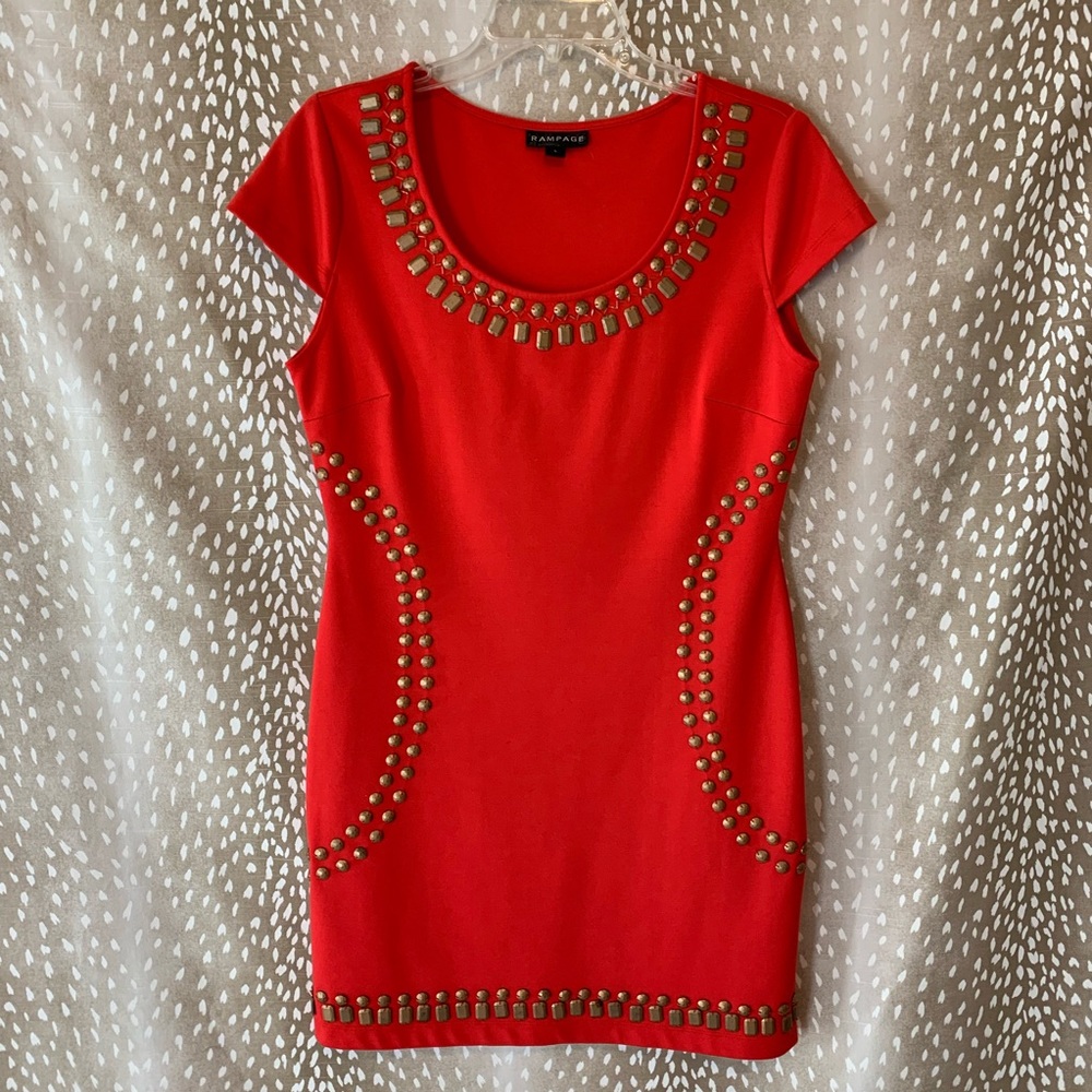 Rampage Studded Dress Size Large